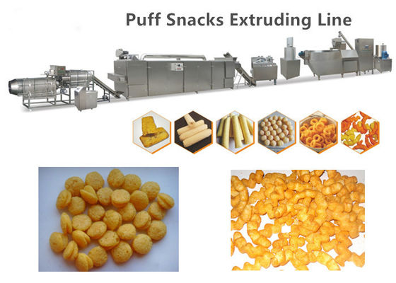 Mesin Pembuat Puff Jagung Stainless Steel 304 150kg / H