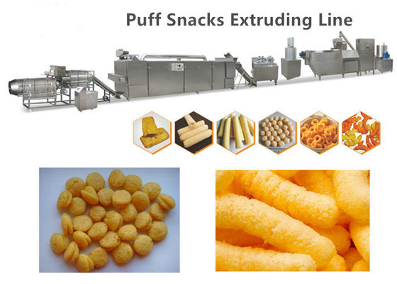 Mesin Pembuat Puff Jagung Stainless Steel 304 150kg / H