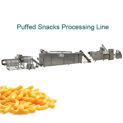 Mesin Snack Puff Output Kapasitas Besar, Mesin Pembuat Puff Beras SS304