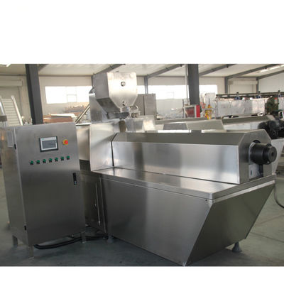 Mesin Extruder Makanan Corn Puff Snack Double Screw Stainless Steel