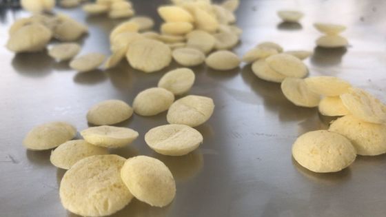 Mesin Pembuat Makanan Ringan Jagung Puff Leisure Pengolahan Camilan Garansi 12 Bulan