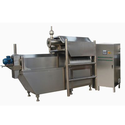 Beras Jagung Gandum Makanan Extruder Puff Snack Machine Untuk Onion Ring / Core Filled Food