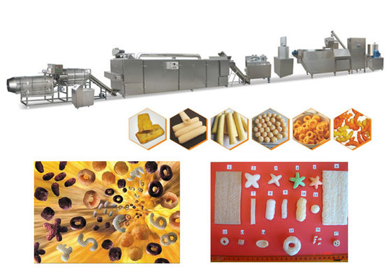 Mesin Pembuat Makanan Ringan Puff Kapasitas Cepat Berkecepatan Tinggi