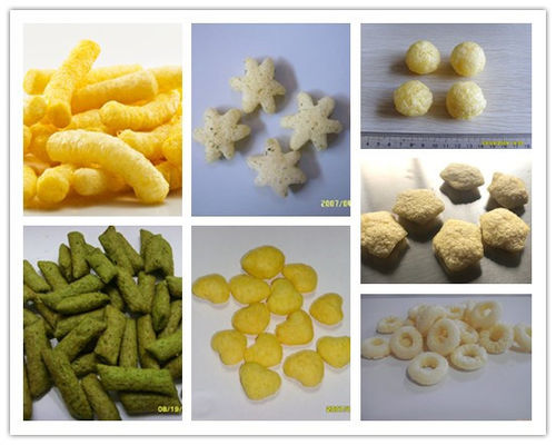 Mesin Snack Keju SS304 Otomatis 380 v 50 hz 3 Fase Tegangan Disesuaikan