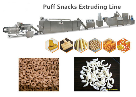 Mesin Camilan Jagung Puff Stainless Steel, Mesin Pembuat Beras Kembung