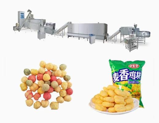 Stanless Steel 304 Mesin jagung puff otomatis dengan 100-150kg per jam