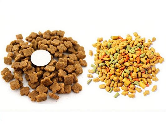 Anjing / kucing / burung / Pembuatan ikan / Pet Food Mesin - Pet Cina Umpan Line Produksi dengan Jaminan WEG motor Tiga Tahun