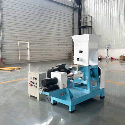 Siemens Motor PLC Layar Sentuh Mesin Ekstrusi Hewan Peliharaan Lembut Mengunyah Mengobati Garis 24 V Tegangan Ekstrusi