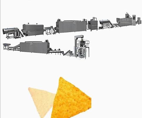 Konsumsi rendah Kue Makanan Puff Extruder Machine / puff maker machine