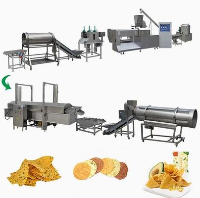 120kg Per Jam Jagung puff snack membuat mesin / sate jagung camilan lini produksi