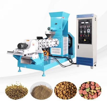 Pakan Ikan, Mesin Extruder Makanan Ternak Sertifikat CE Peralatan ekstrusi makanan Eksterior otomatis