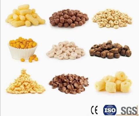 Mesin pembuatan makanan ringan bubur jagung lezat dengan sertifikasi CE