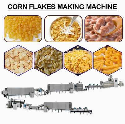 Efisiensi Tinggi Otomatis Keju Puff Extruder Machine / Lini Produksi
