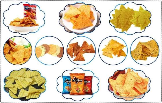 Efisiensi Tinggi Otomatis Keju Puff Extruder Machine / Lini Produksi