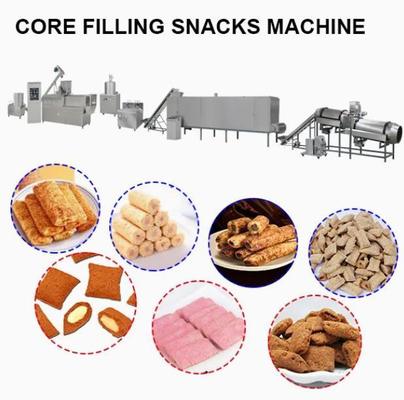 Mesin Ekstrusi Makanan Ringan Puff Stainless Steel dengan Motor WEG