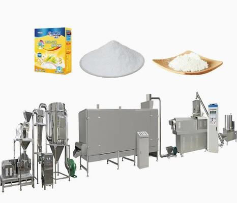 Sepenuhnya otomatis Nutrisi Bubuk Makanan Makanan Extruder Mesin / mesin pembuat makanan bayi