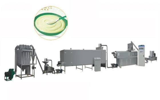 Sepenuhnya otomatis Nutrisi Bubuk Makanan Makanan Extruder Mesin / mesin pembuat makanan bayi