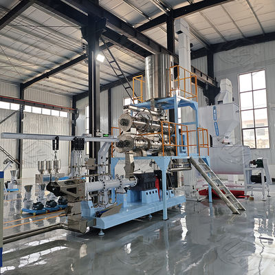 3 Ton / Jam Mesin Extruder Makanan Hewan Peliharaan Kering Untuk Pembibitan Anjing