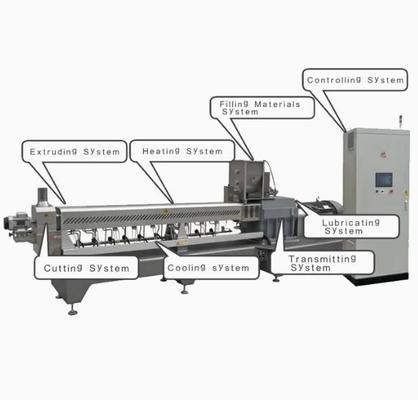 Bubuk Nutrisi Makanan Sehat Mesin Extruder / Lini Produksi