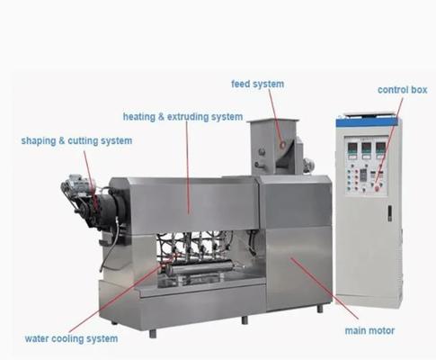 Sepenuhnya otomatis bubuk makanan Food Extruder Machine, mesin extruder beras