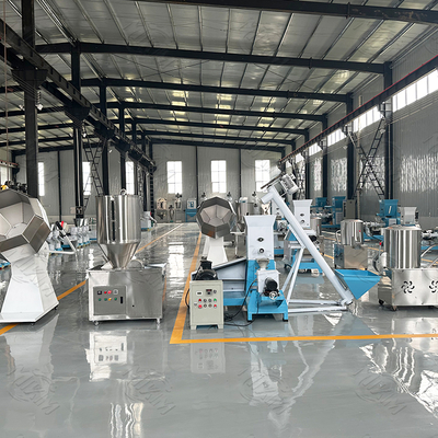 Multifungsi Stainless Steel penuh otomatis Pet Food Extruder / Pellet Extruder