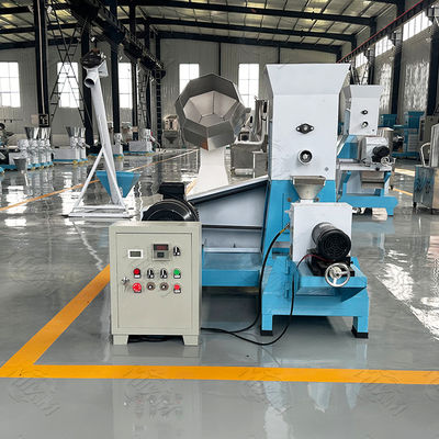 5300 x 1100 x 2300mm Makanan Anjing Roaster / Pet Food Extruder Machine dengan sertifikat CE