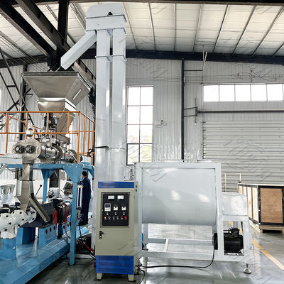 Lini Produksi Makanan Hewan Peliharaan Otomatis Berteknologi Tinggi 150kg/Jam Untuk Makanan Hewan Peliharaan Kering