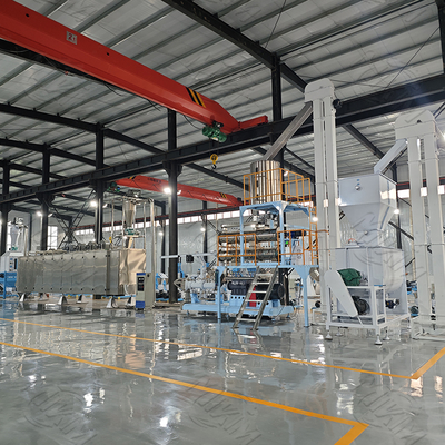 Mesin Extruder High Puppets Eksterior Ekstrim Mesin Stainless Steel Dengan Dua Screw