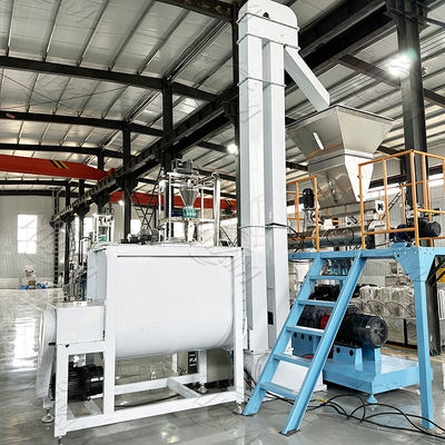 Dua Ton peralatan pengolah makanan Kering Anjing / Ikan Terapung Mesin Extruding