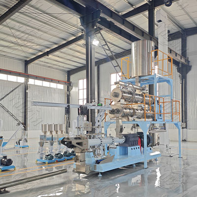 Anjing / kucing / burung / Pembuatan ikan / Pet Food Mesin - Pet Cina Umpan Line Produksi dengan Jaminan WEG motor Tiga Tahun