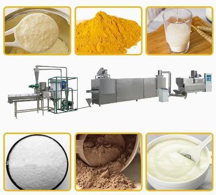 Sepenuhnya otomatis Baby Nutrition Powder mesin extruder kedelai