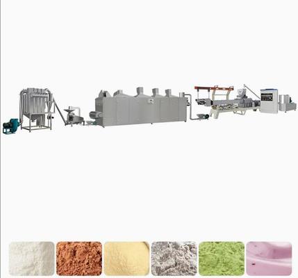 Sepenuhnya otomatis bubuk bubuk Makanan Extruder Mesin, mesin extruder jagung