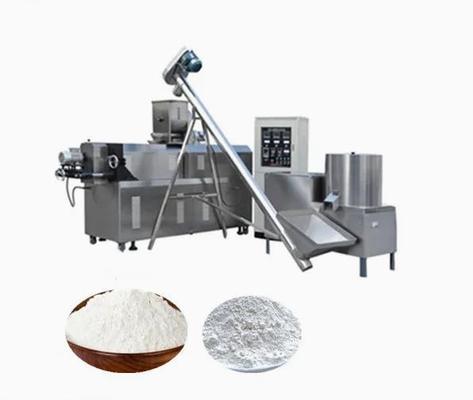 Beras Sesame Nutrition Bubuk mesin pembuat makanan otomatis, twin screw Extruder