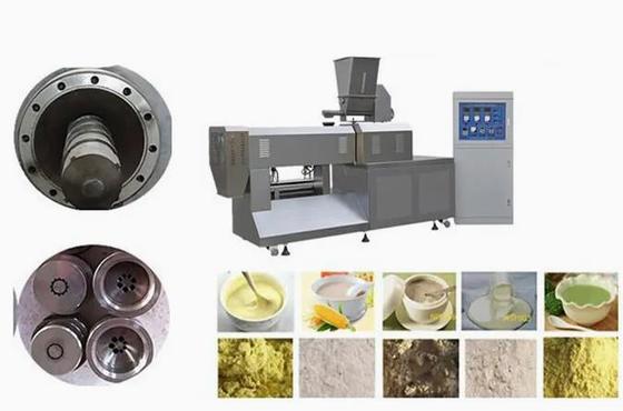 Hasil tinggi bahan stainless steel otomatis dengan berbagai bentuk garis ekstrusi ekstrusi makanan ekstrusi makanan