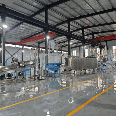 Bahan makanan Feed dua buah extruder Mesin mesin / mesin makanan anjing