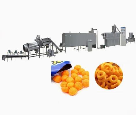 Continuous dan otomatis Snack Pellet Production Line 3D dengan CE Standard