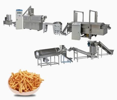 Full automatic Fried 3D Papad pellet Kue makanan extruder machine production line