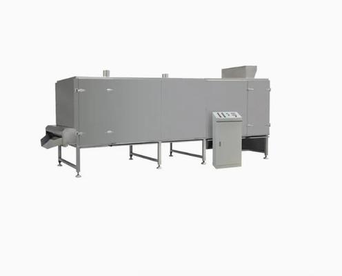 Puffed food extruder Mesin / penggorengan makanan ringan jalur pengolahan