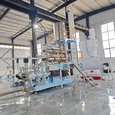 2 Ton Big Capcity Pet Food Extruder equipment, Mesin penjernih pakan ikan / ikan