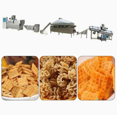 Kentang kentang 3D Pellet Snack Extruder Machine DENGAN Garansi Satu Tahun