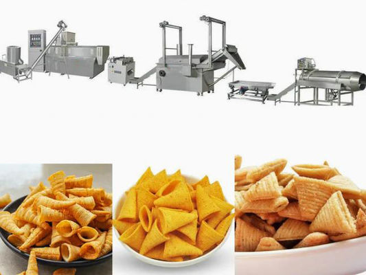 Extruded Snack Goreng Tepung Goreng Goreng Goreng Mesin Goreng 50HZ