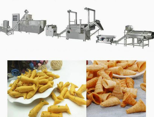 Single Screw Extruder Untuk Pasta Macaroni, Pasta Extruding dan Roaster Machine