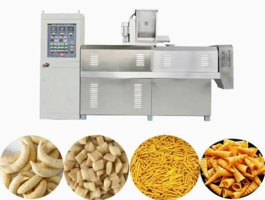 3d / 2D Pellet Snack Mengekstrusi lini produksi / mesin