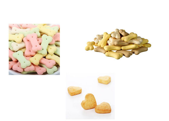 DR -280 Mesin Pembuat Biskuit Anjing Berwarna Stainless Steel Dengan Kinerja Yang Stabil