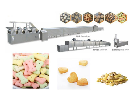 DR -280 Mesin Pembuat Biskuit Anjing Berwarna Stainless Steel Dengan Kinerja Yang Stabil