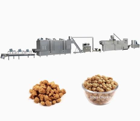 12 Bulan Garansi Soya Extruder Machine, peralatan pengolahan kedelai