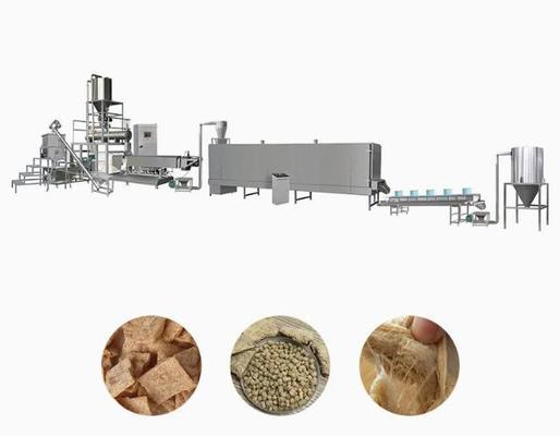 Sereal sarapan Soya Extruder Machine 120kg / jam, 500kg / jam, 1ton / jam