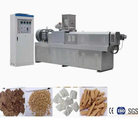 TSP kedelai protein mesin kedelai nugget lini produksi extruder
