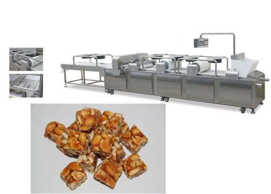 Stainless Steel Cereal Bar Granola Bar Membuat Mesin Rolling Forming Cutting Machine