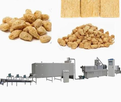 High Efficiency Mesin ekstruder kedelai otomatis, corn flakes membuat mesin